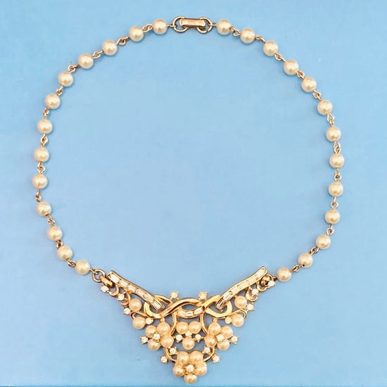 Trifari collier 50s Alice In Vintage