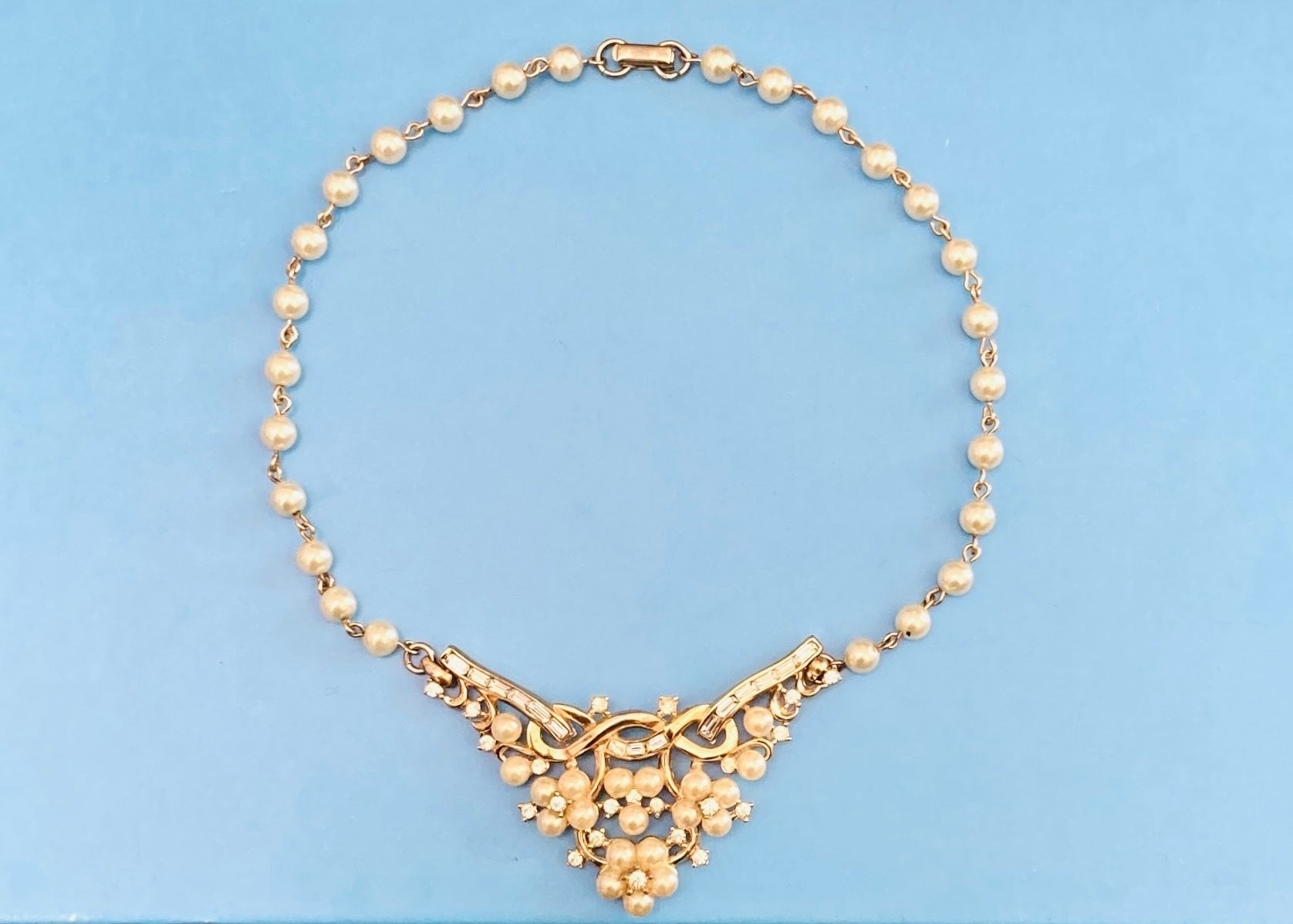 Trifari collier 50s Alice In Vintage