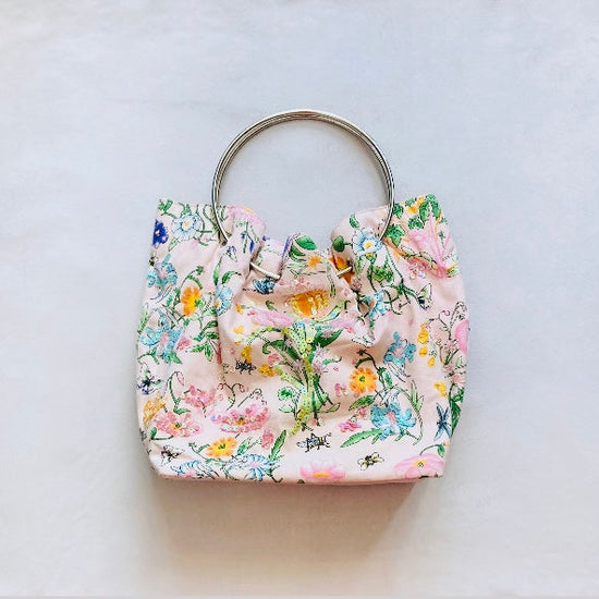 Tote bag tessuto flower 00s Alice In Vintage