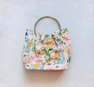 Tote bag tessuto flower 00s Alice In Vintage