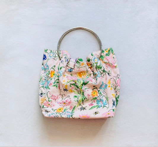 Tote bag tessuto flower 00s Alice In Vintage