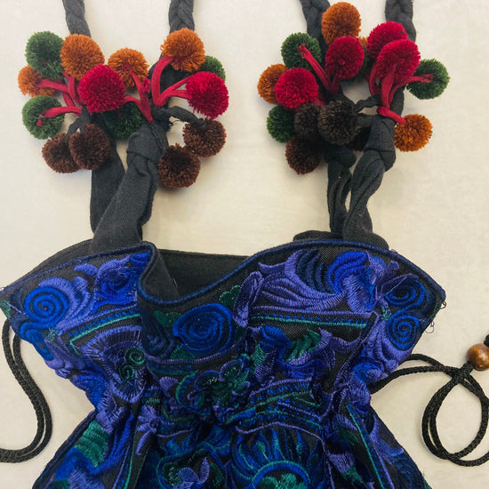 Secchiello 90s broccato Alice In Vintage