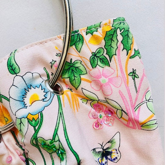 Tote bag tessuto flower 00s Alice In Vintage