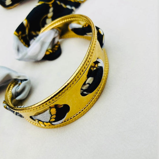 Scarf bracelet Alice In Vintage