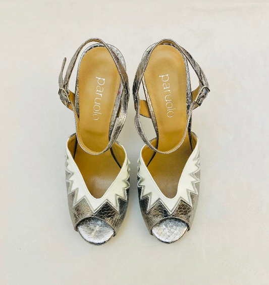 Sandali plateau 00s pitone - Alice In Vintage
