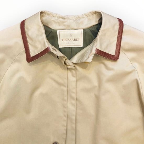 Trussardi trench coat 90s Alice In Vintage
