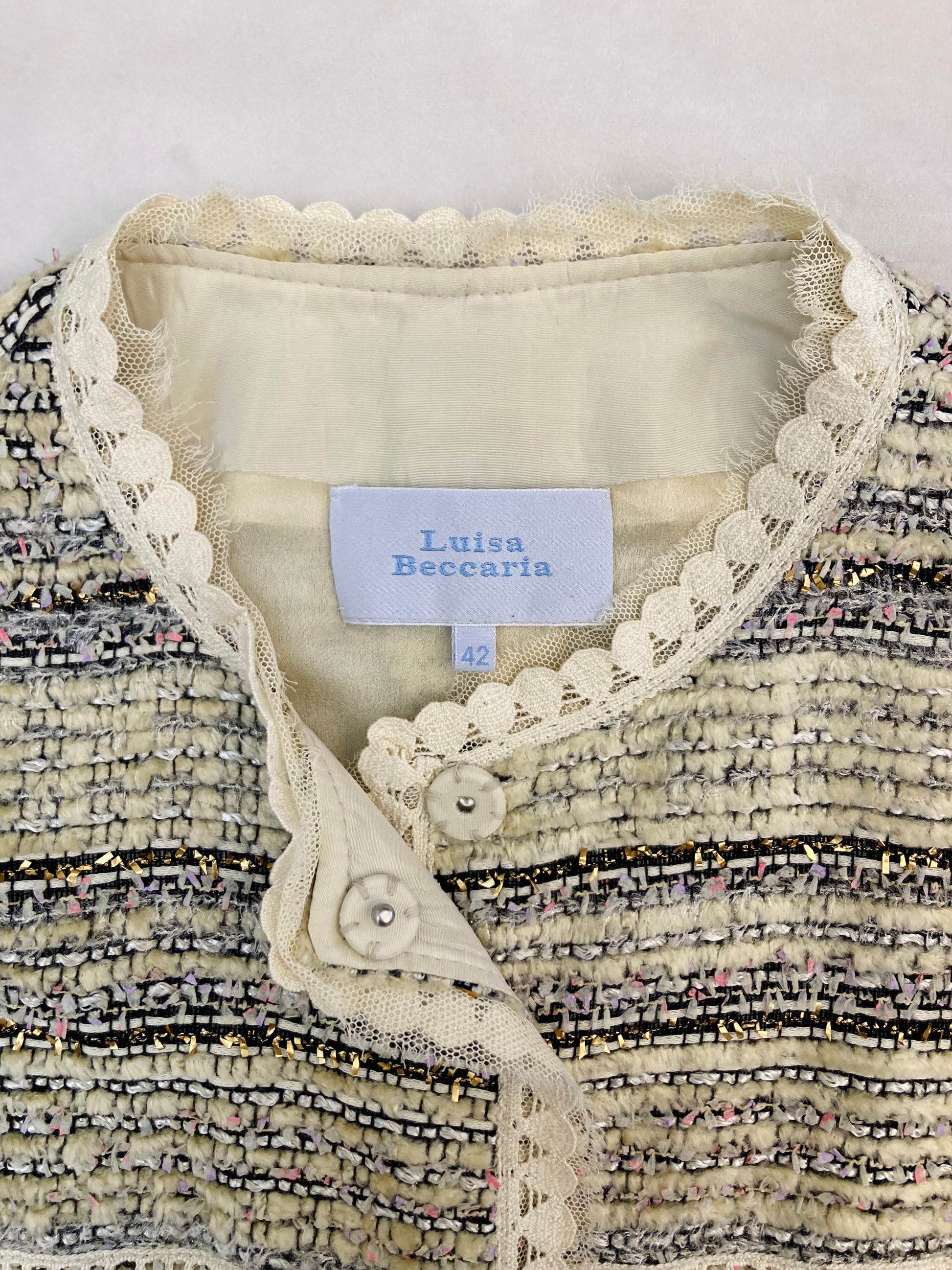 Luisa Beccaria 00s bouclé Alice In Vintage