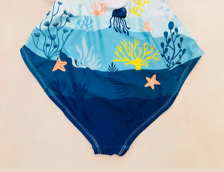 One piece swimsuit 90s Alice In Vintage