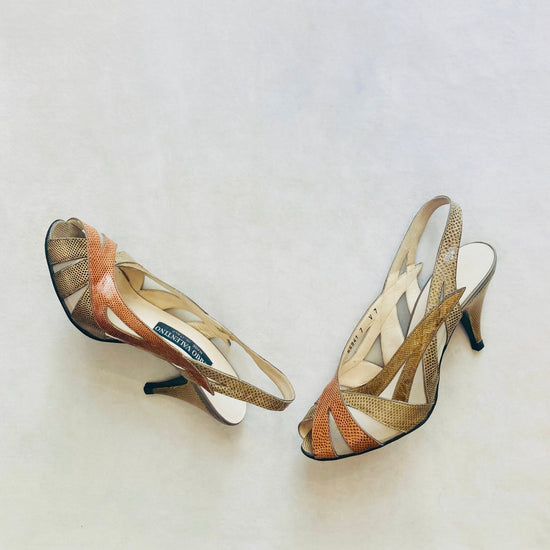 Mario Valentino 70s slingback Alice In Vintage