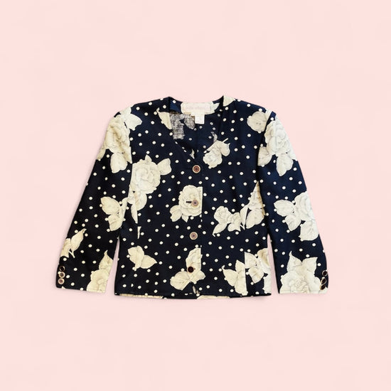 Mila Shön giacca seta 90s Alice In Vintage