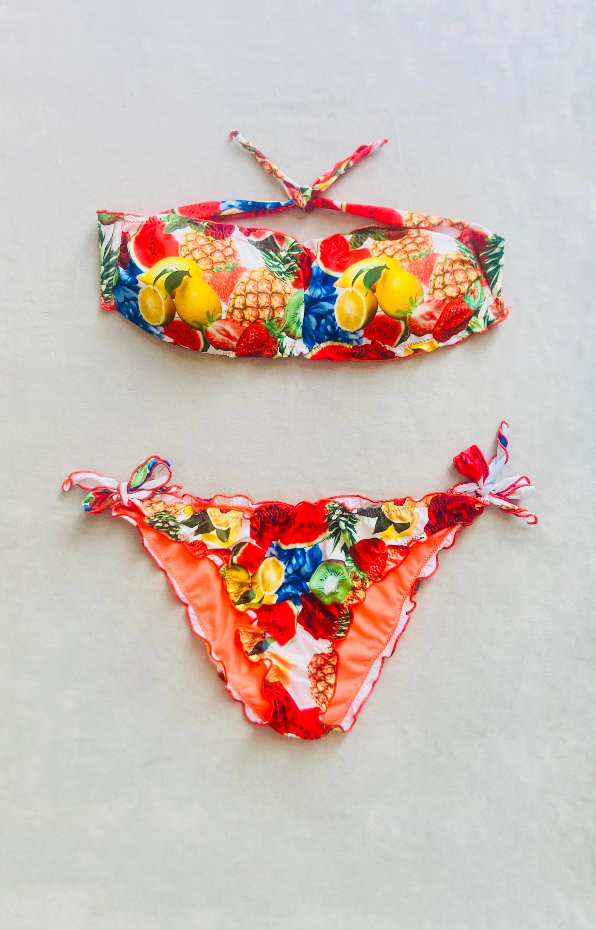 Bikini tutti i frutti 00s Alice In Vintage