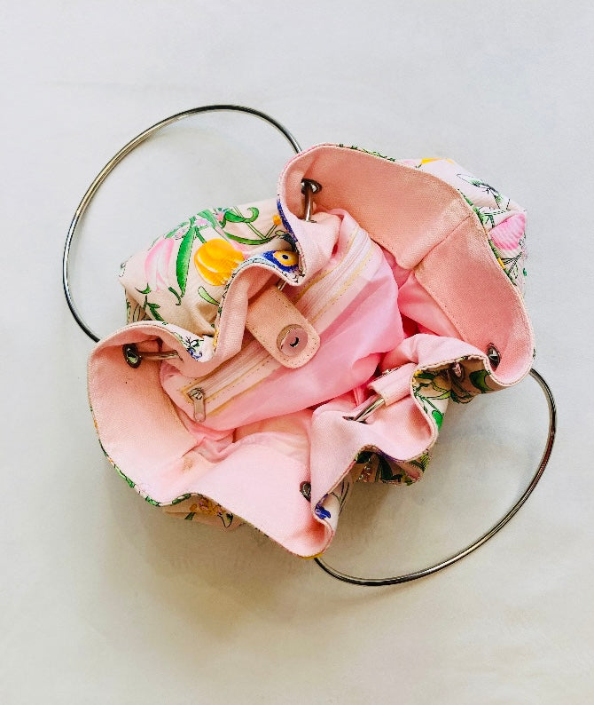 Tote bag tessuto flower 00s Alice In Vintage