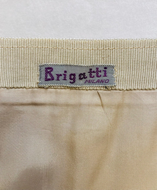 Brigatti gonna écru Alice In Vintage