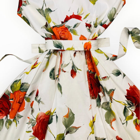 Swing flower 90s dress Alice In Vintage