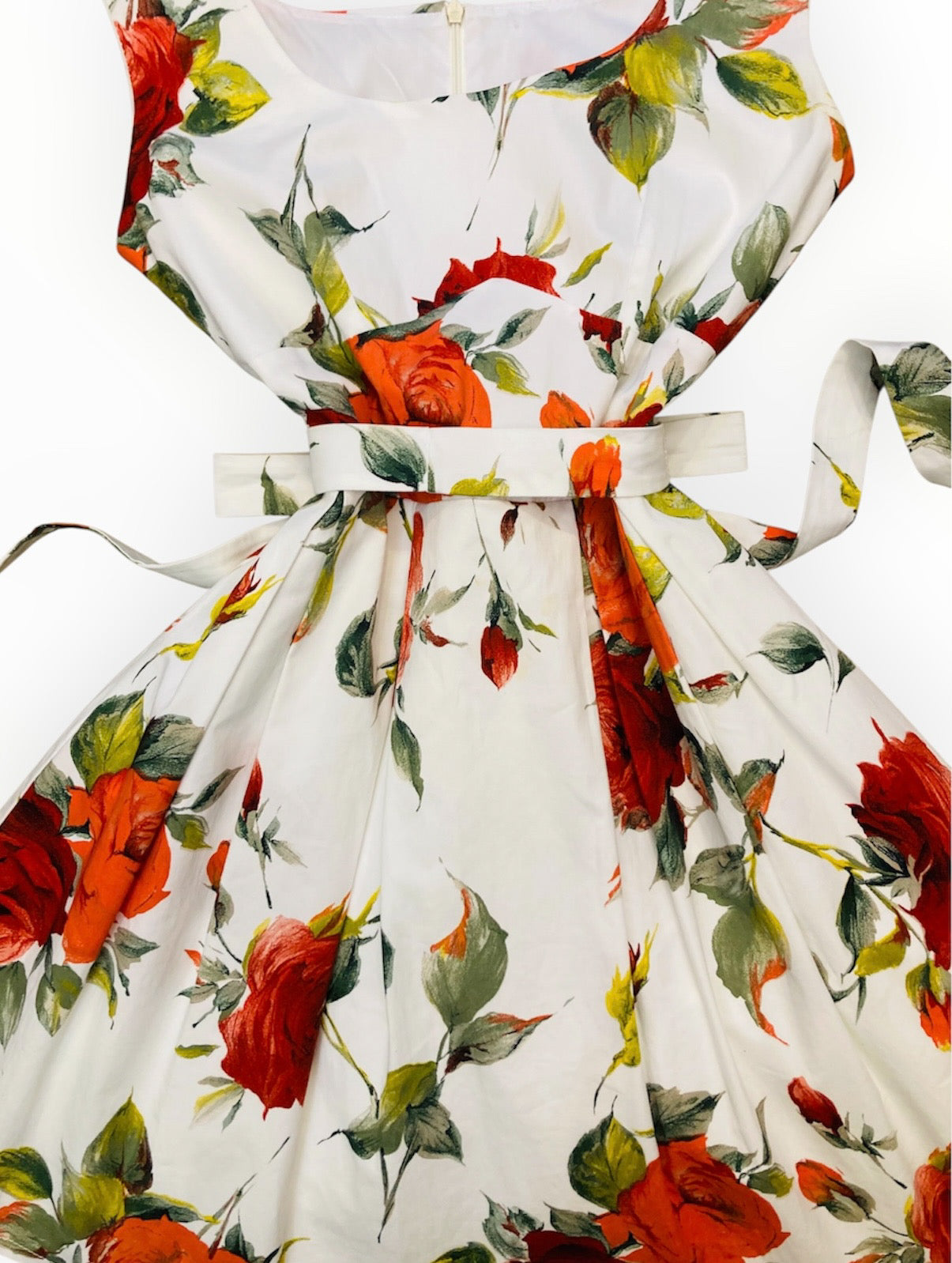 Swing flower 90s dress Alice In Vintage