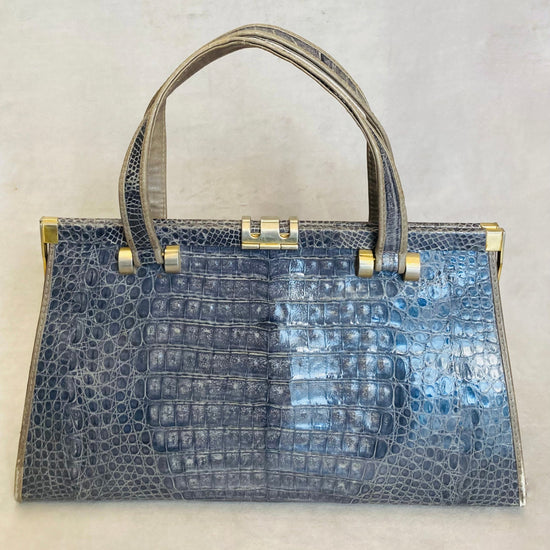 Borsa coccodrillo 70s Alice In Vintage