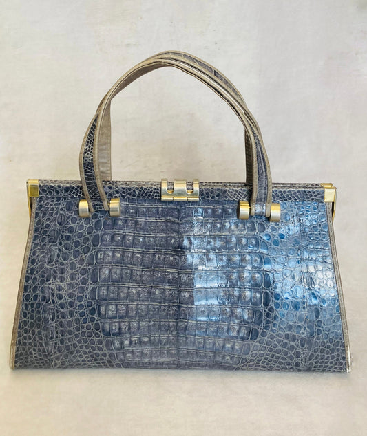 Borsa coccodrillo 70s Alice In Vintage