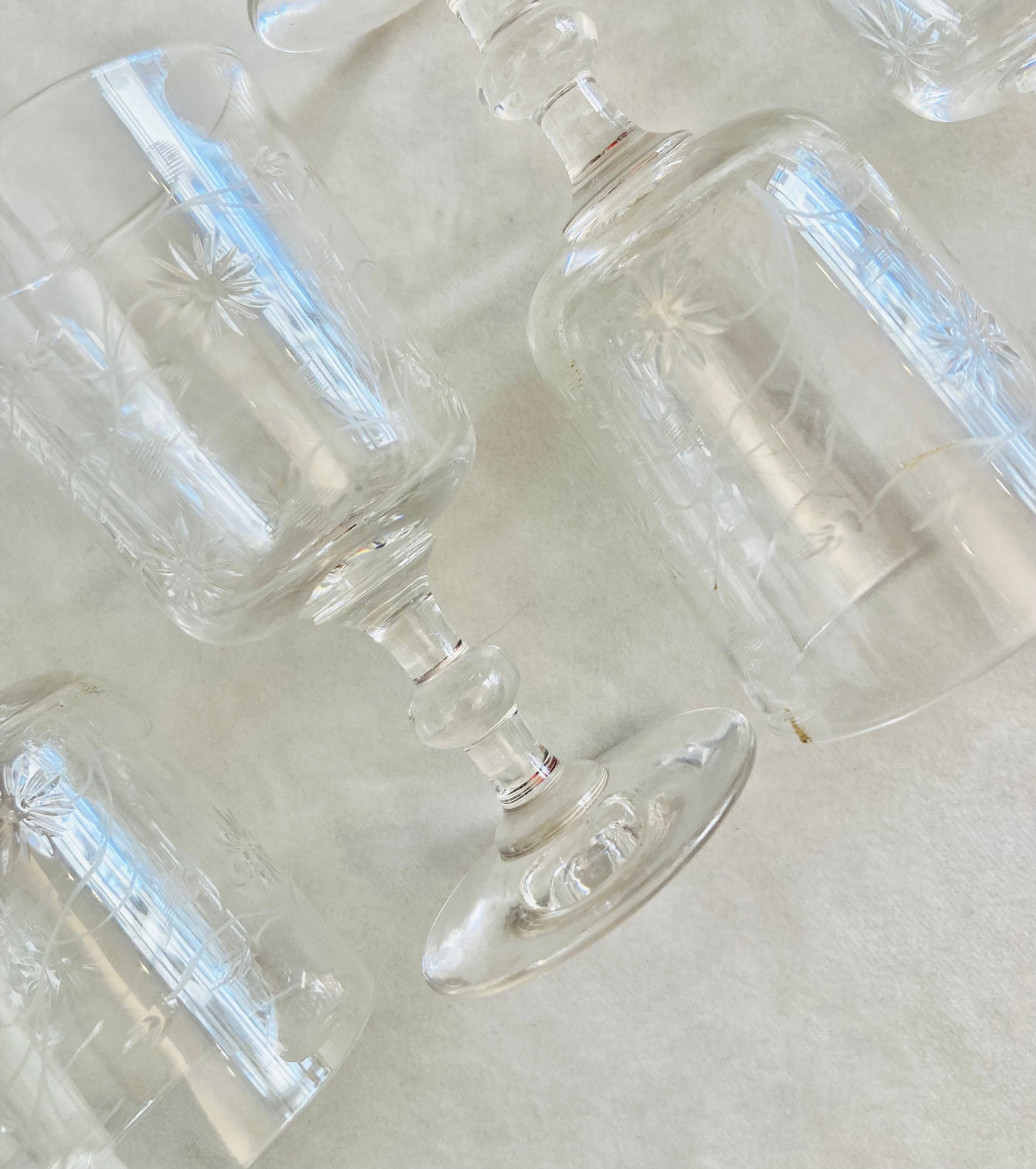 Baccarat calici cristallo Alice In Vintage