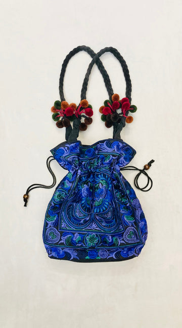Secchiello 90s broccato Alice In Vintage