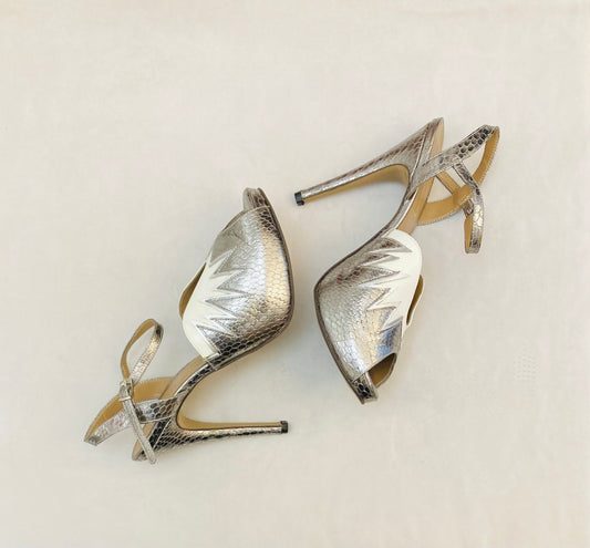 Sandali plateau 00s pitone - Alice In Vintage