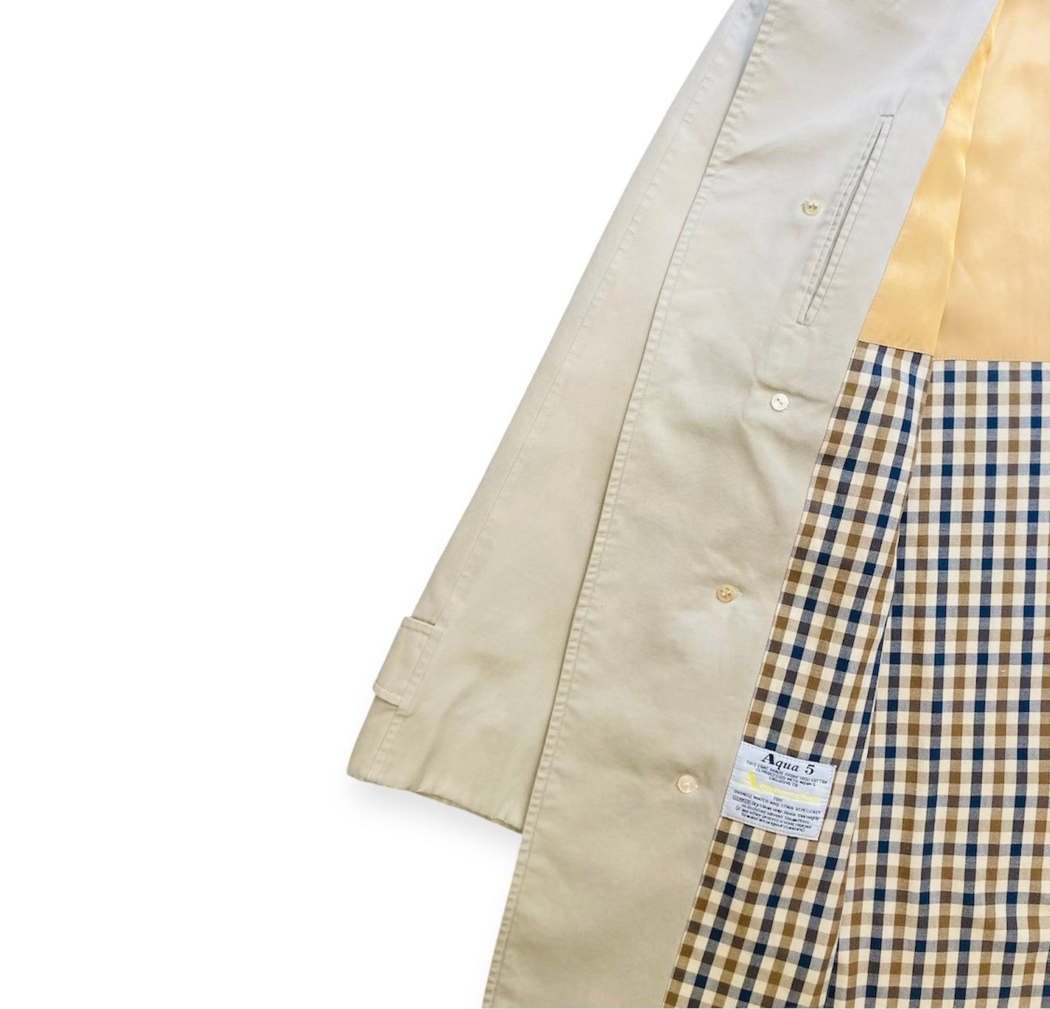 Raincoat 80s Aquascutum Alice In Vintage