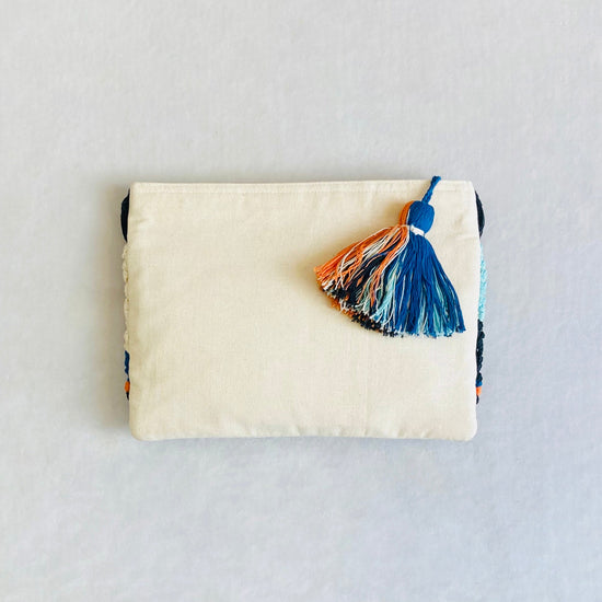 Hand bag tropical fringe Alice In Vintage