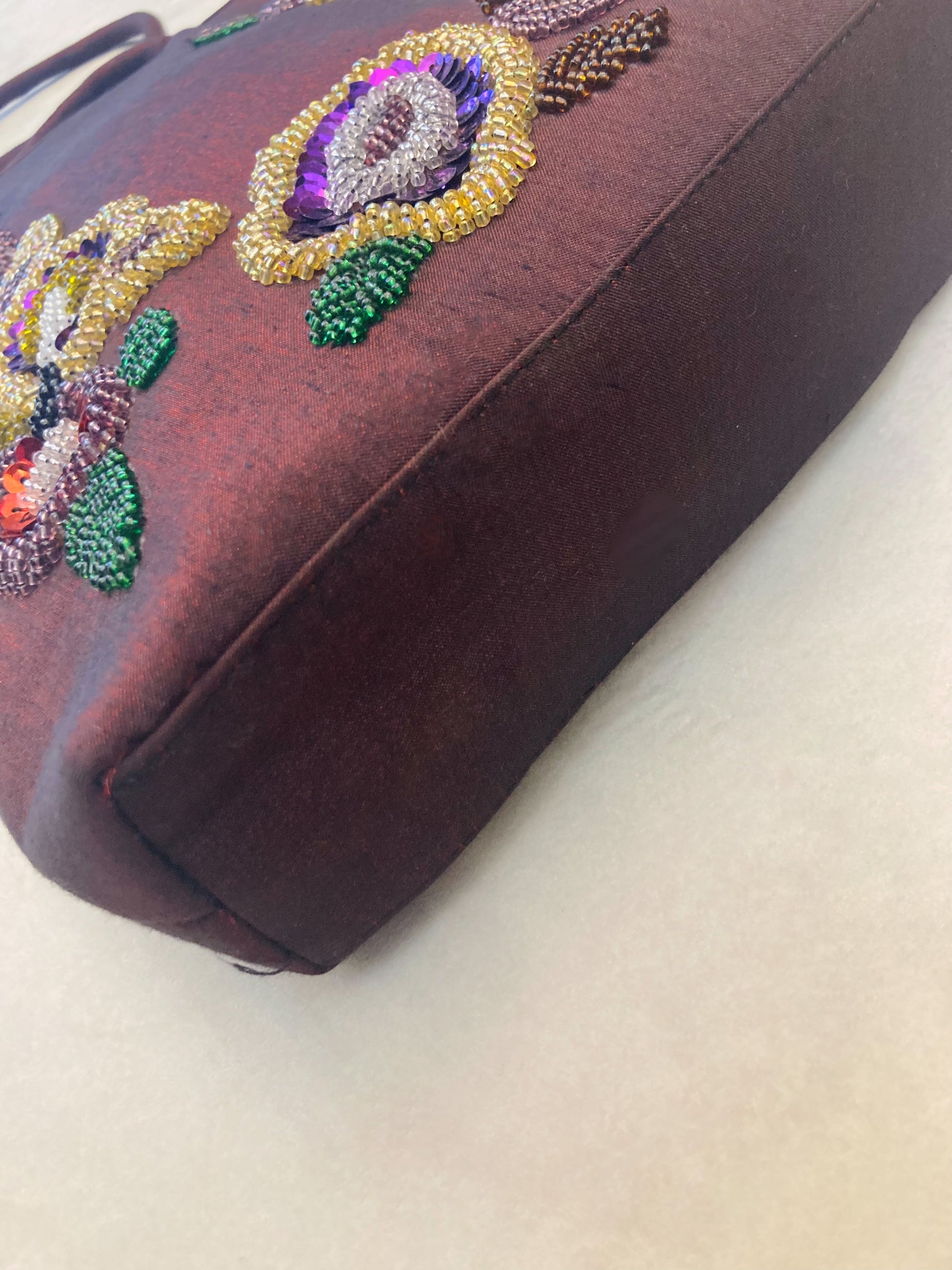 Tote bag 90s ricamo Alice In Vintage