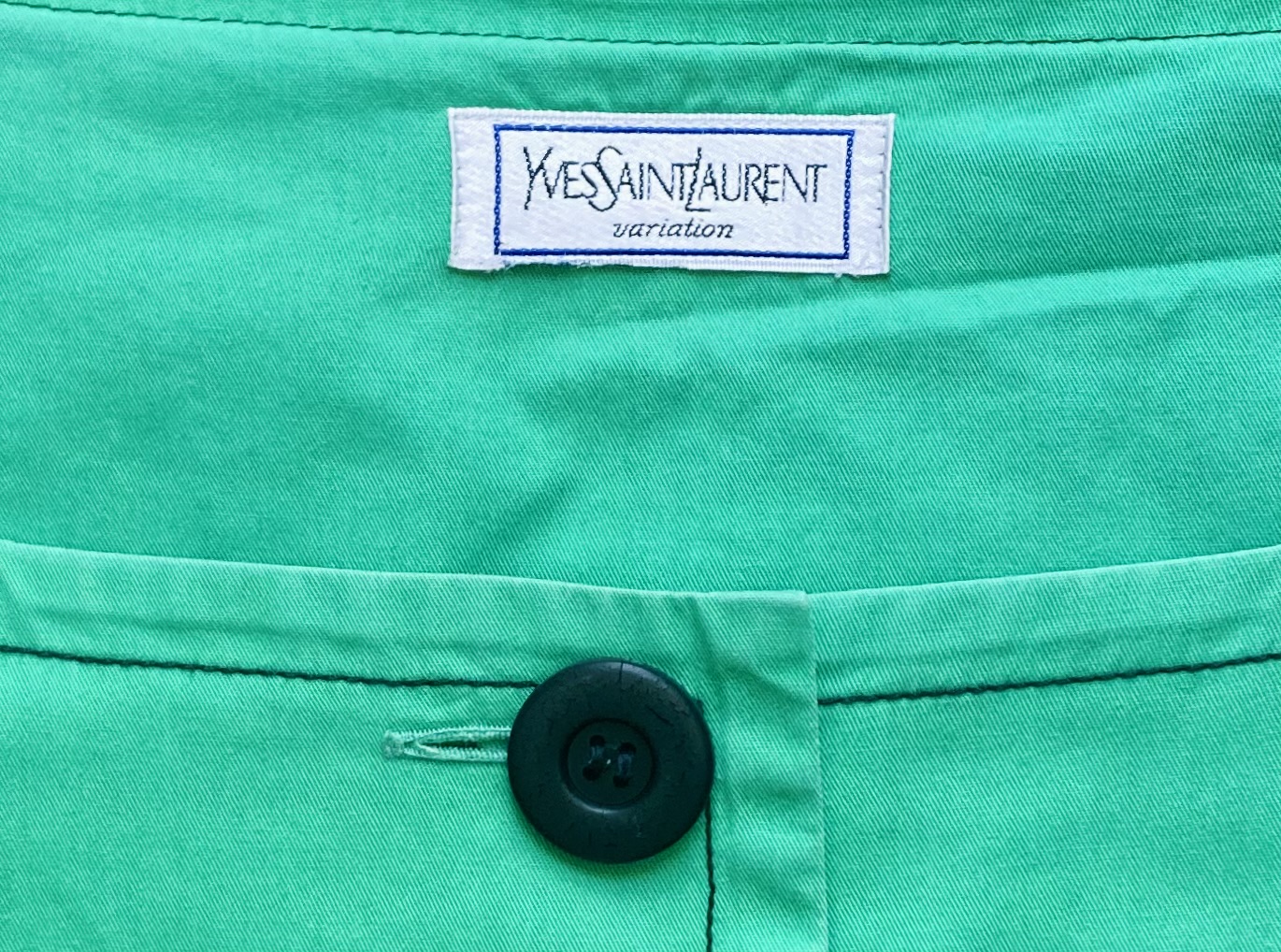 Ysl abito 80s cotone Alice In Vintage