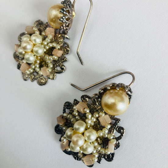 Pendenti 60s perle bijoux Alice In Vintage