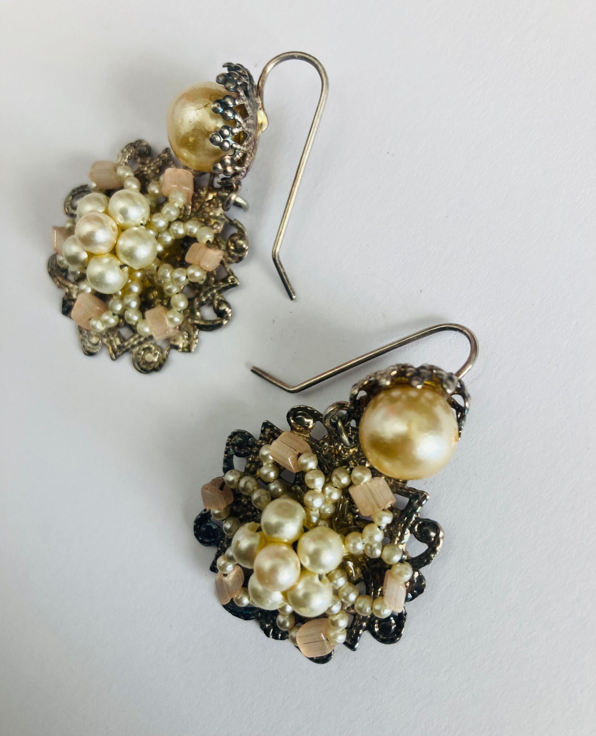Pendenti 60s perle bijoux Alice In Vintage