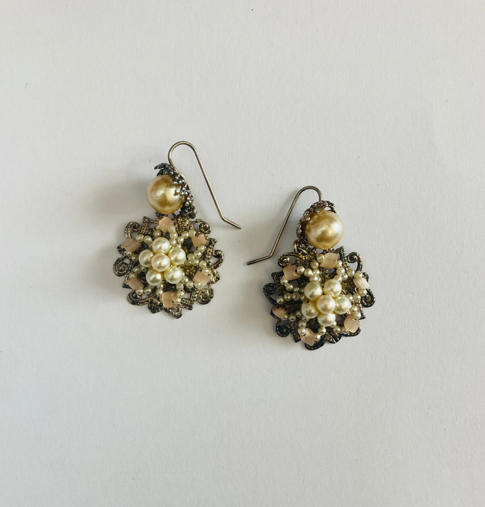 Pendenti 60s perle bijoux Alice In Vintage