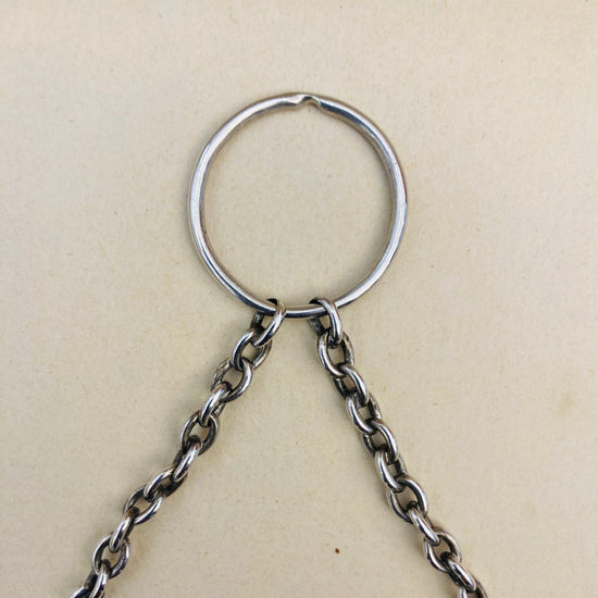 Cerniera liberty argento Alice In Vintage