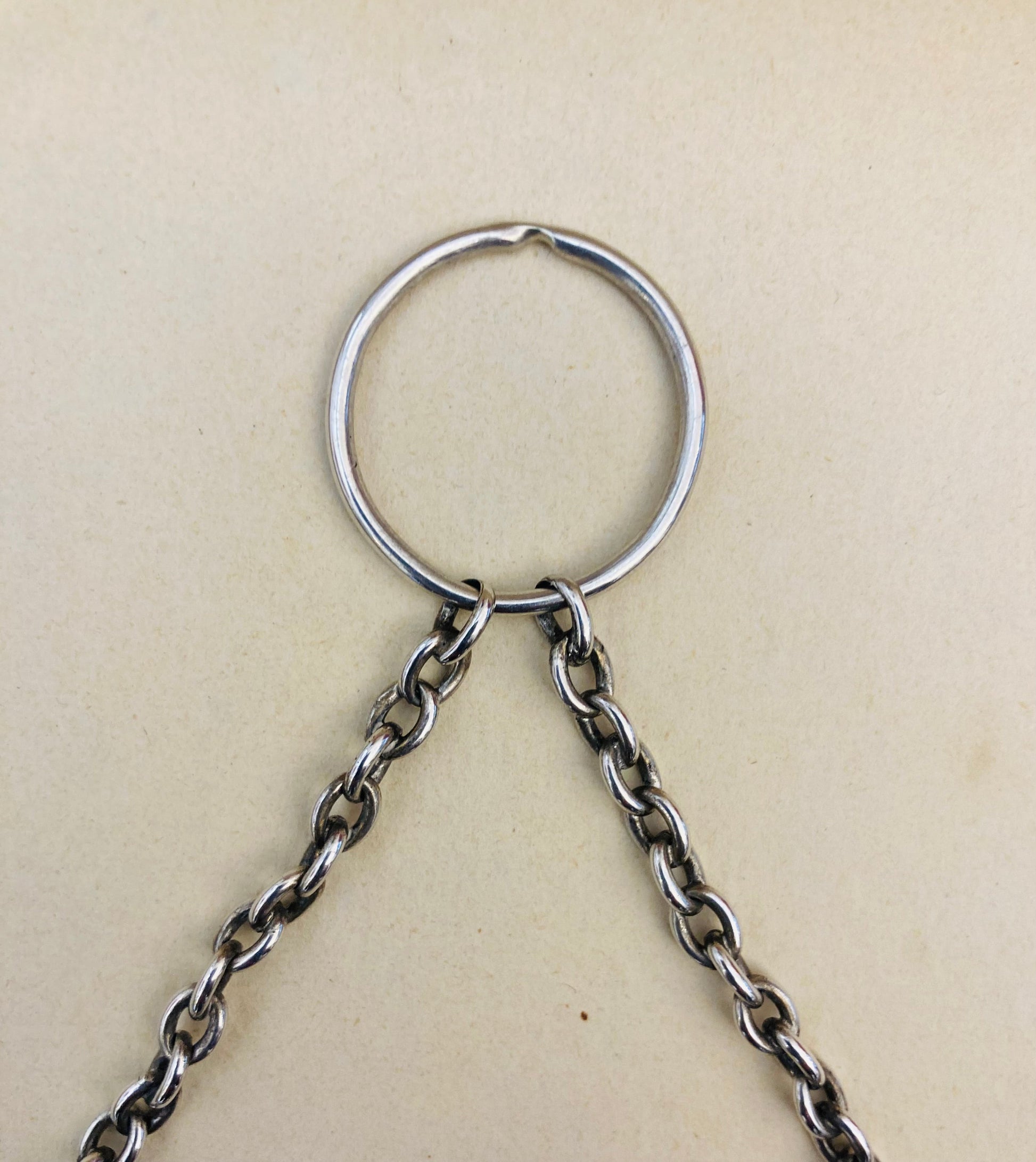 Cerniera liberty argento Alice In Vintage