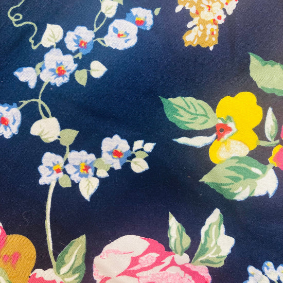 Completo kids 80s cotone flower Alice In Vintage