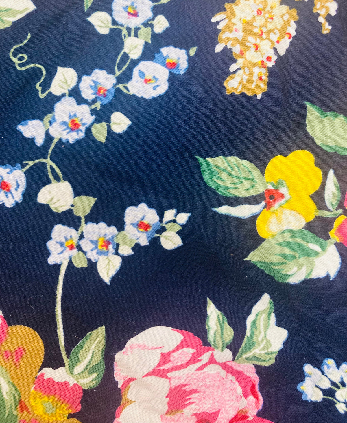 Completo kids 80s cotone flower Alice In Vintage