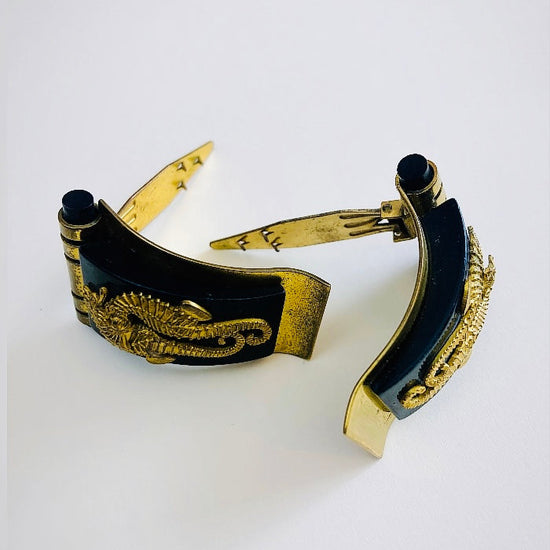 Jean Painlevé dress clips art deco Alice In Vintage