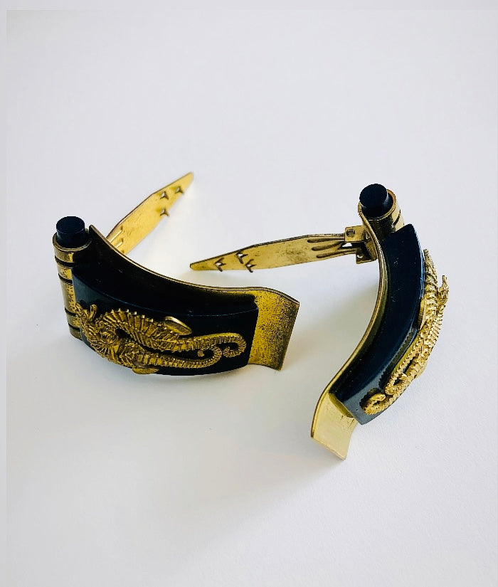 Jean Painlevé dress clips art deco Alice In Vintage