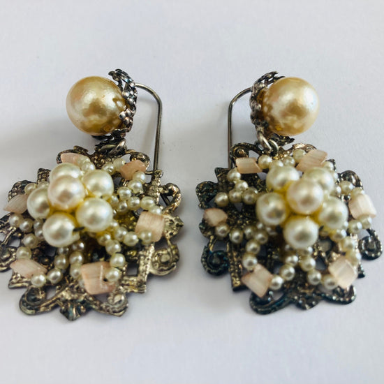 Pendenti 60s perle bijoux Alice In Vintage