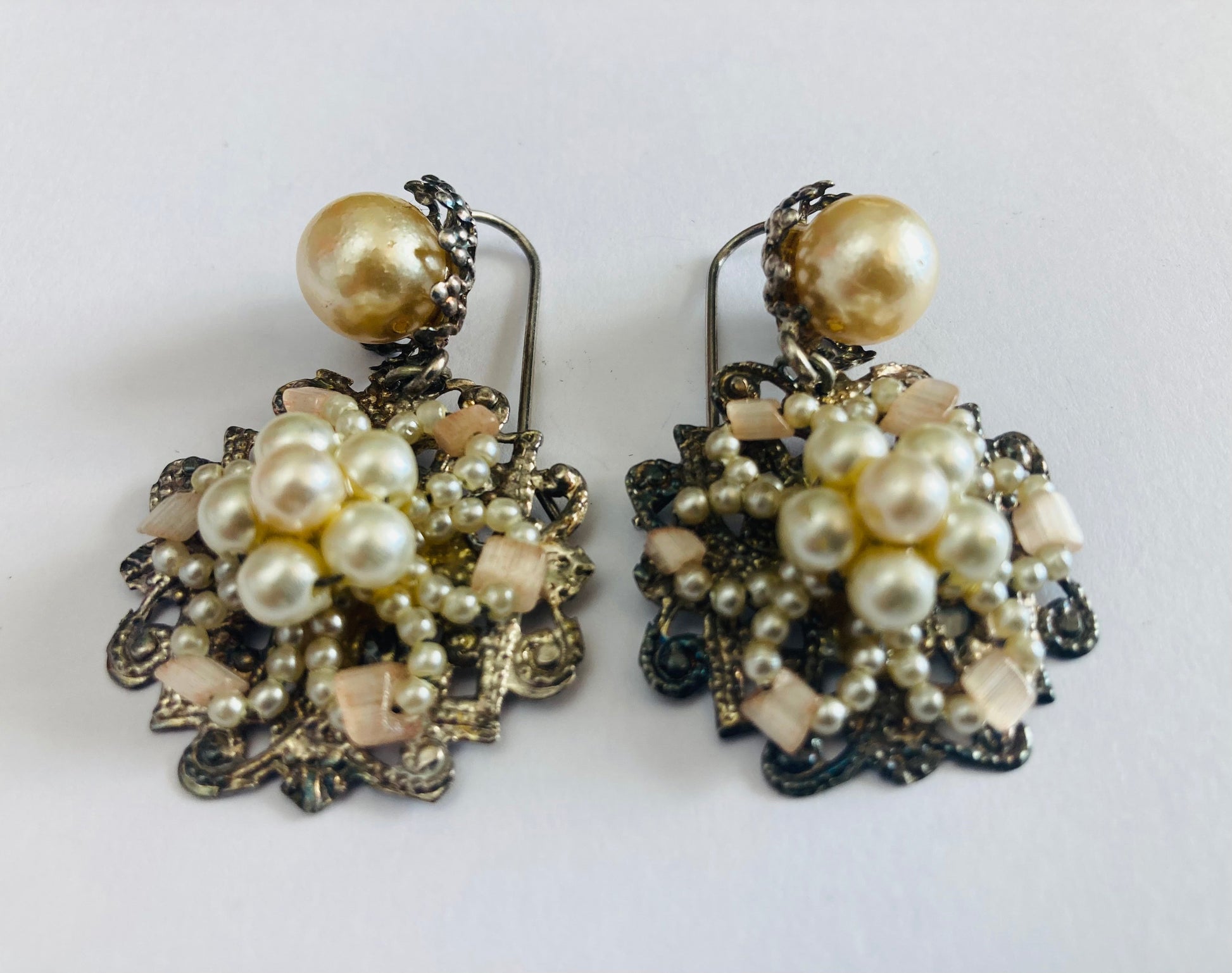 Pendenti 60s perle bijoux Alice In Vintage
