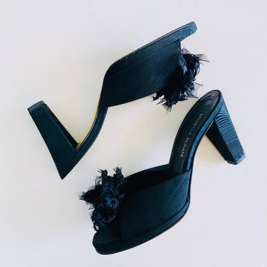 Mariella Burani 90s sandali flower Alice In Vintage