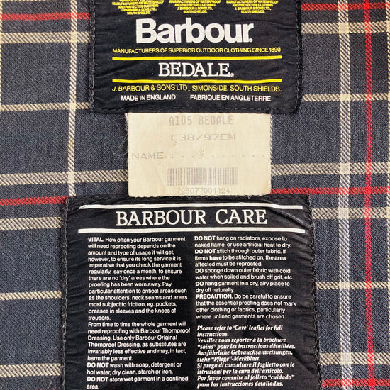 Barbour 90s jacket Alice In Vintage