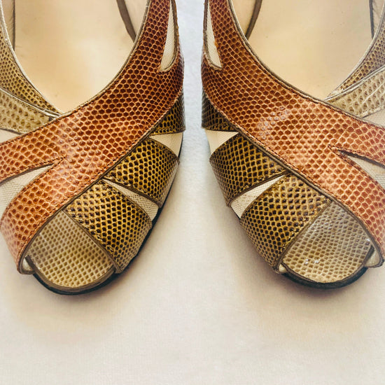 Mario Valentino 70s slingback Alice In Vintage