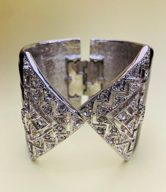 Bracciale 90s smalto e strass Alice In Vintage