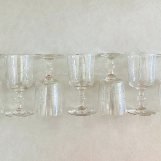 Baccarat calici cristallo Alice In Vintage