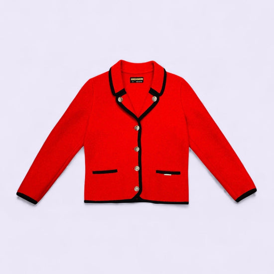 Giacca tradizionale tirolese 80s Alice In Vintage