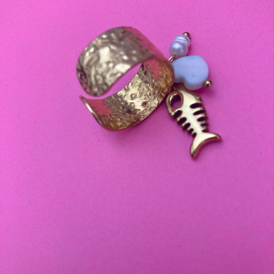 Anello charms 90s Alice In Vintage