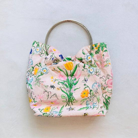 Tote bag tessuto flower 00s Alice In Vintage
