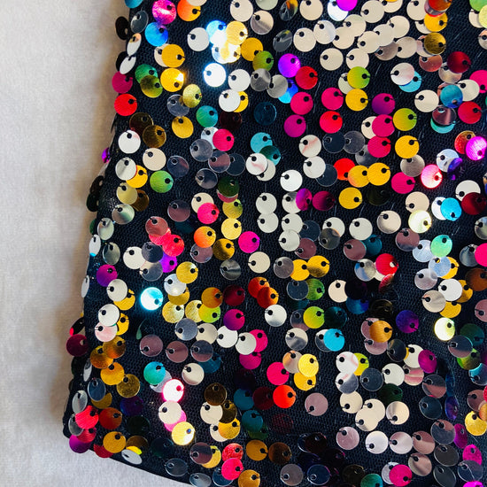 Shorts paillettes multicolor Alice In Vintage