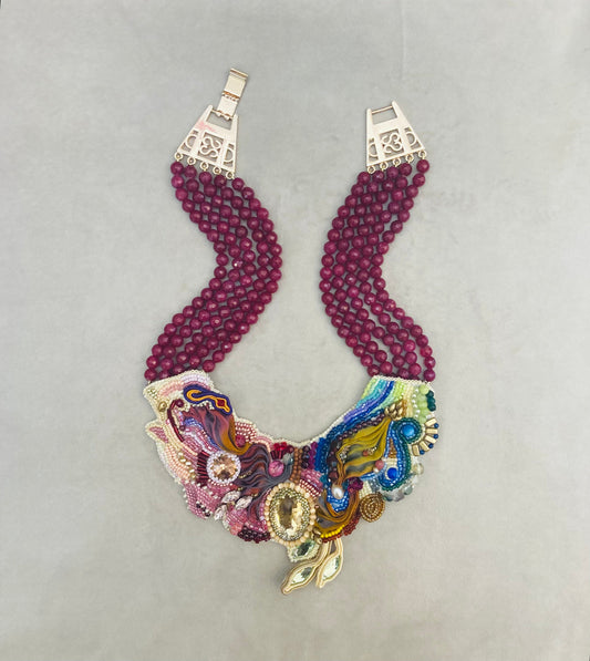 Collana girocollo fantasia Alice In Vintage
