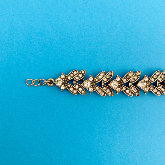 Bracciale 90s strass Alice In Vintage